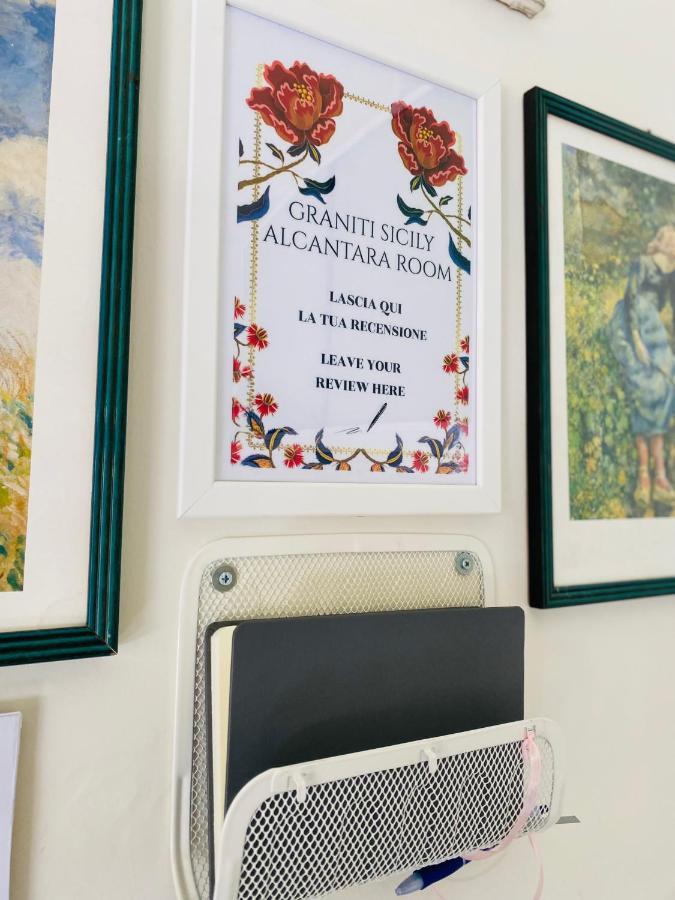 "The Gole Of Alcantara Living In The Dream'S Room" Graniti Eksteriør bilde